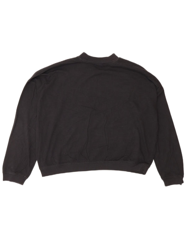 Felpa oversize con grafica da donna Champion UK 6 XS Nera