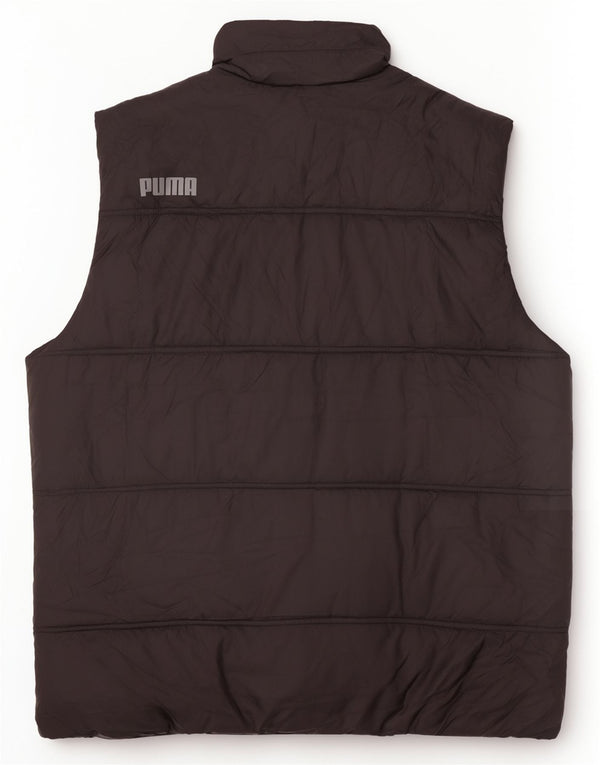 Puma Mens Graphic Padded Gilet UK 42 XL Black Polyester