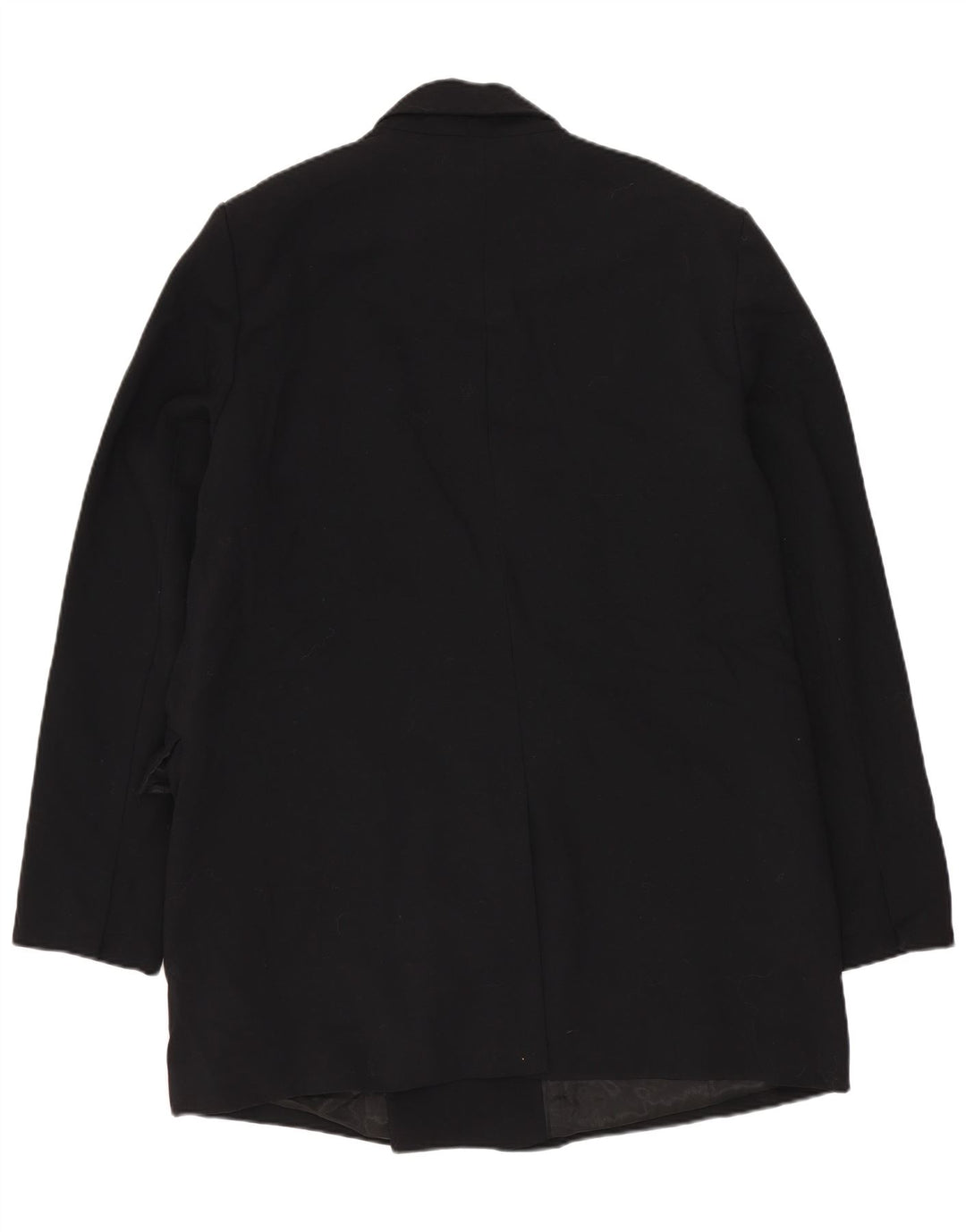 MARKS & SPENCER Giacca blazer doppiopetto da donna UK 12 media nera