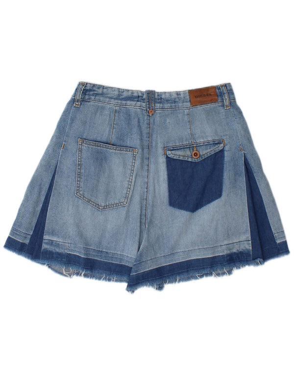 DIESEL Shorts in Denim Bambina 15-16 Anni W28 Blu Cotone