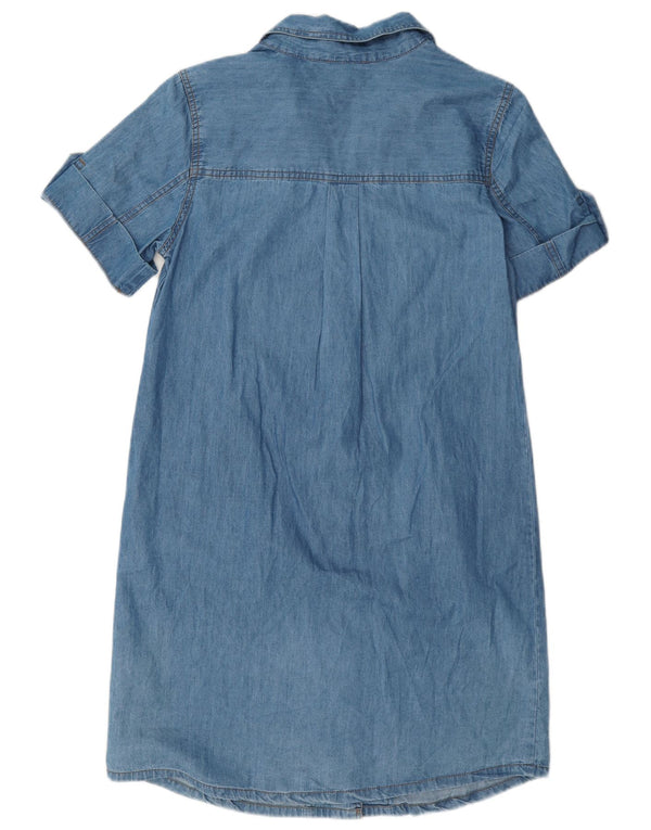 Abito in denim da donna Lipsy UK 10 piccolo cotone blu