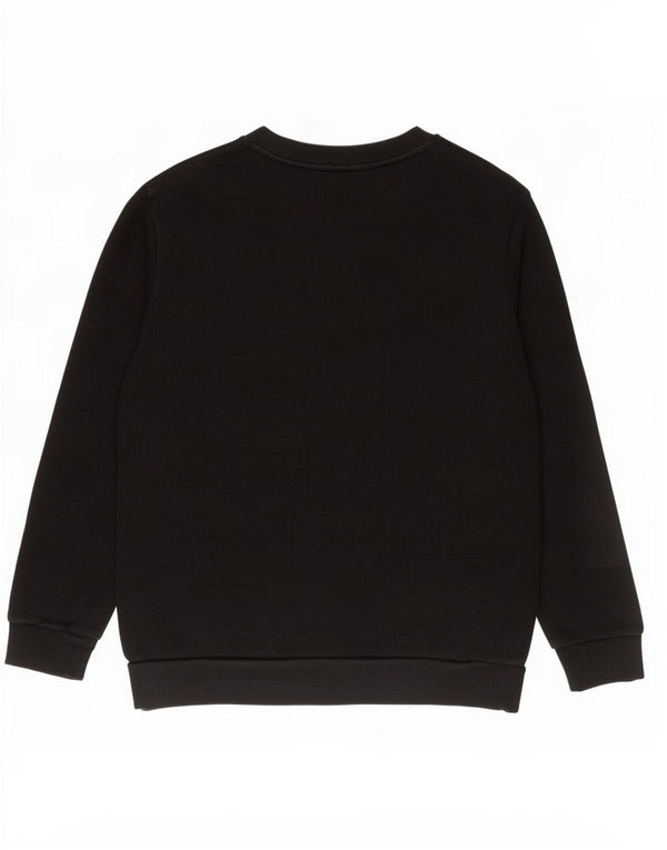 Felpa grafica da uomo Calvin Klein Jeans Jumper XS cotone nero
