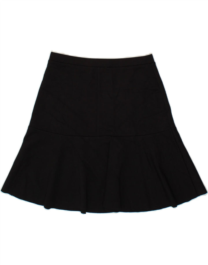 MAX & CO. Womens A-Line Skirt Small W27 Black Viscose Vintage Max & Co. and Second-Hand Max & Co. from Messina Hembry 