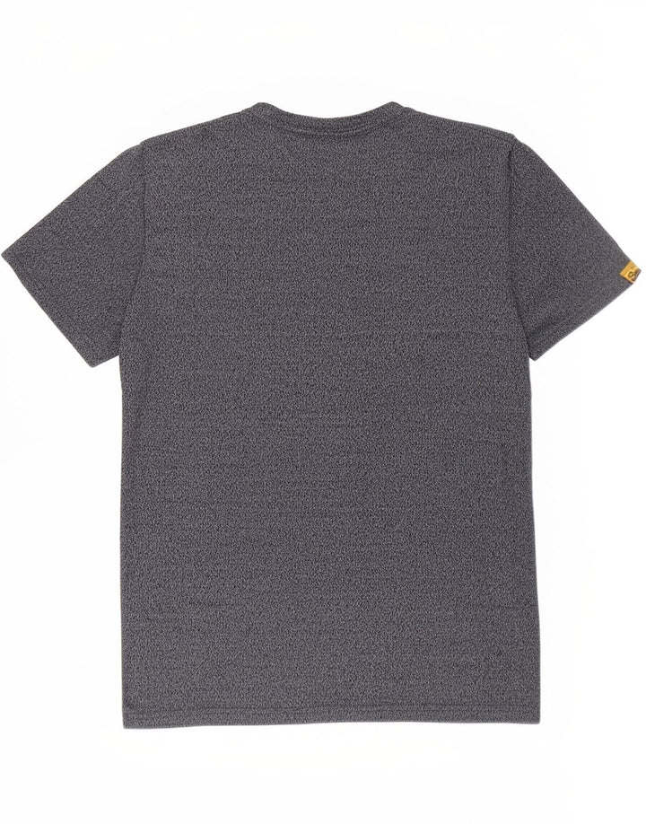 T-shirt grafica da uomo Superdry Top Small in cotone blu navy