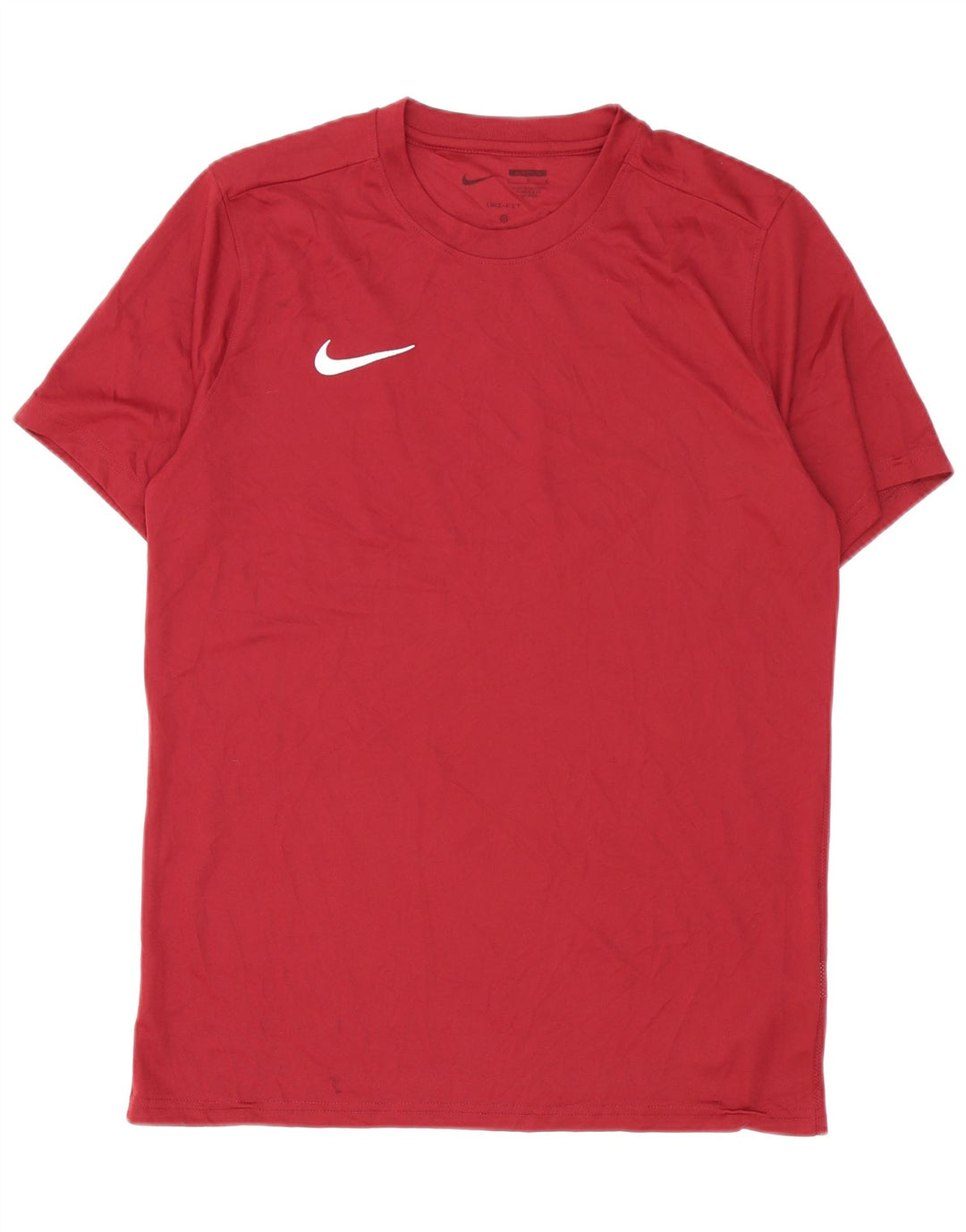 T-shirt Nike da uomo Dri Fit Slim, taglia grande, in poliestere bordeaux