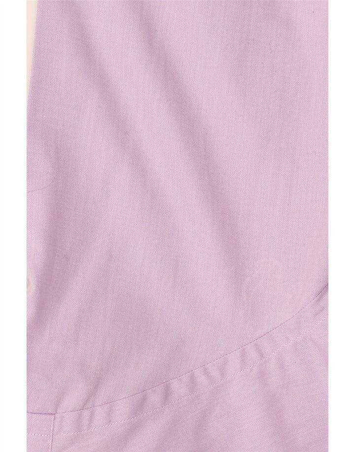 Camicia da uomo vestibilità regolare Hugo Boss taglia 4015 3/4 cotone viola medio