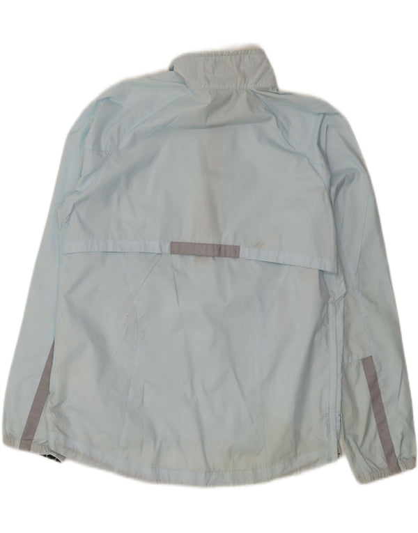 Giacca superiore della tuta pullover da donna Nike US 8/10 poliestere blu medio