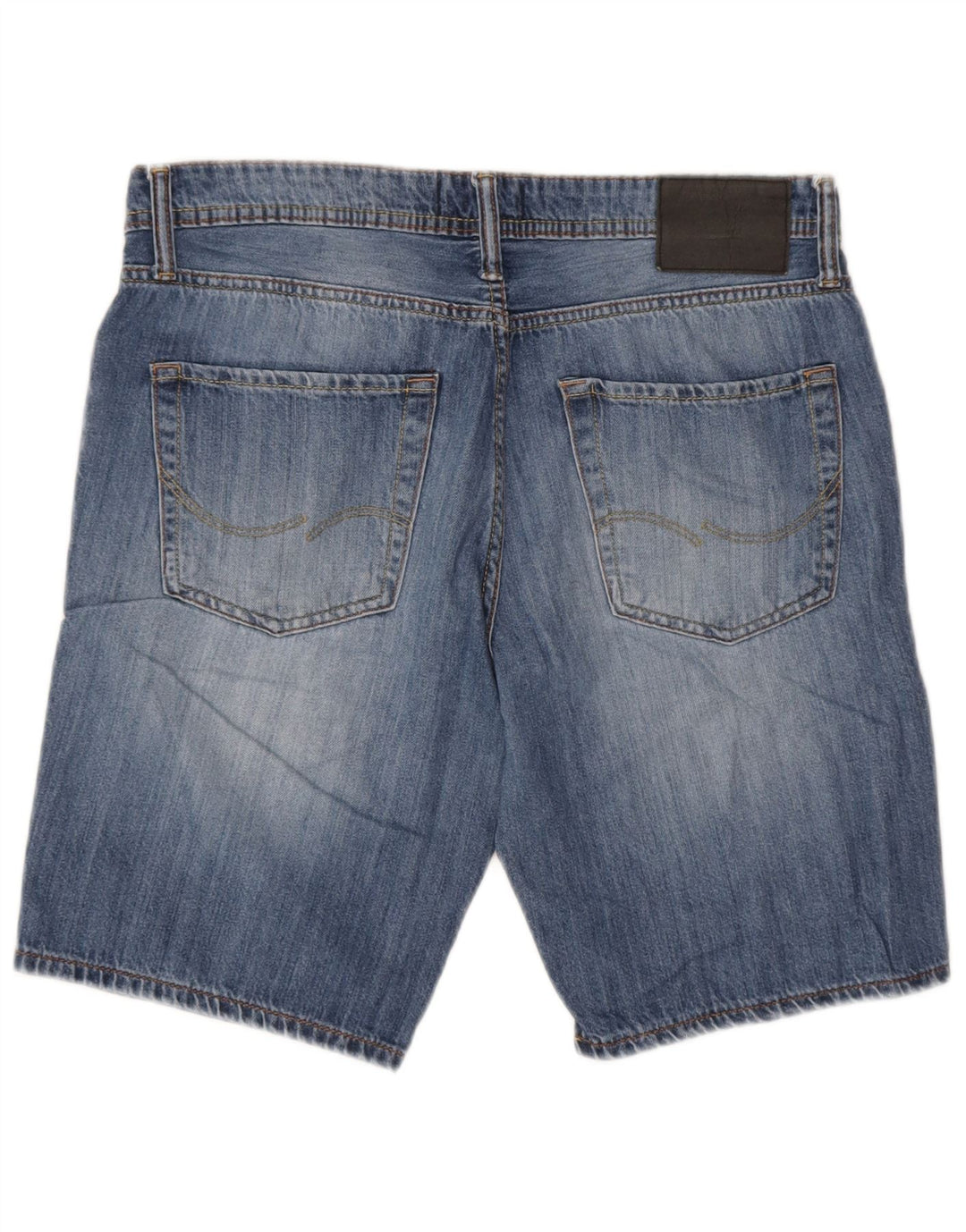 Pantaloncini di jeans vestibilità regolare da uomo Jack & Jones piccoli W30 blu