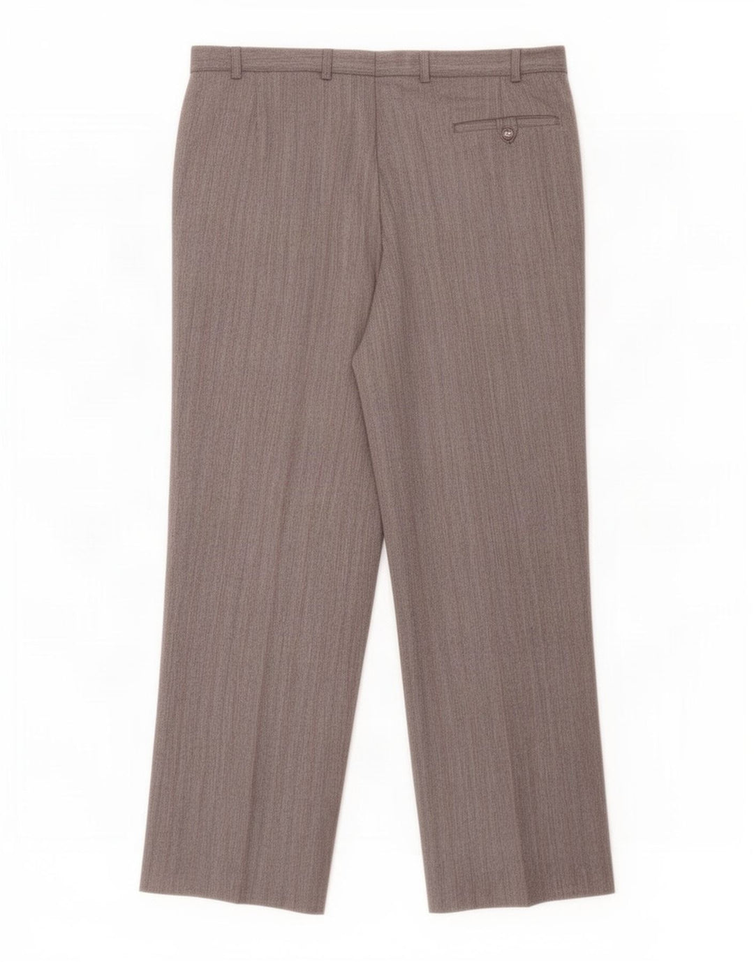 Pantaloni da completo da uomo Marks & Spencer St. Michael W38 L29 a righe grigie
