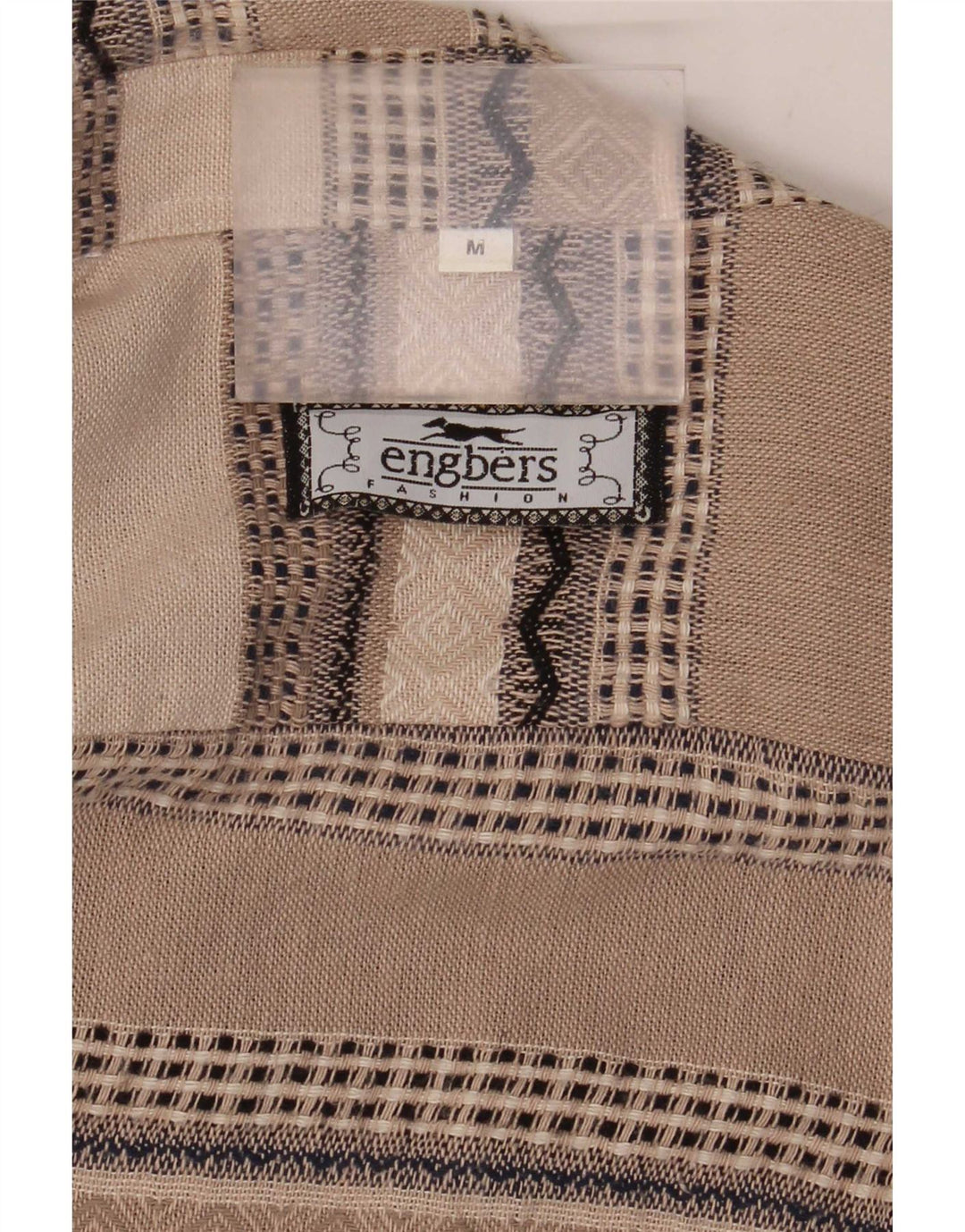 Camicia da uomo Engbers a righe beige medio