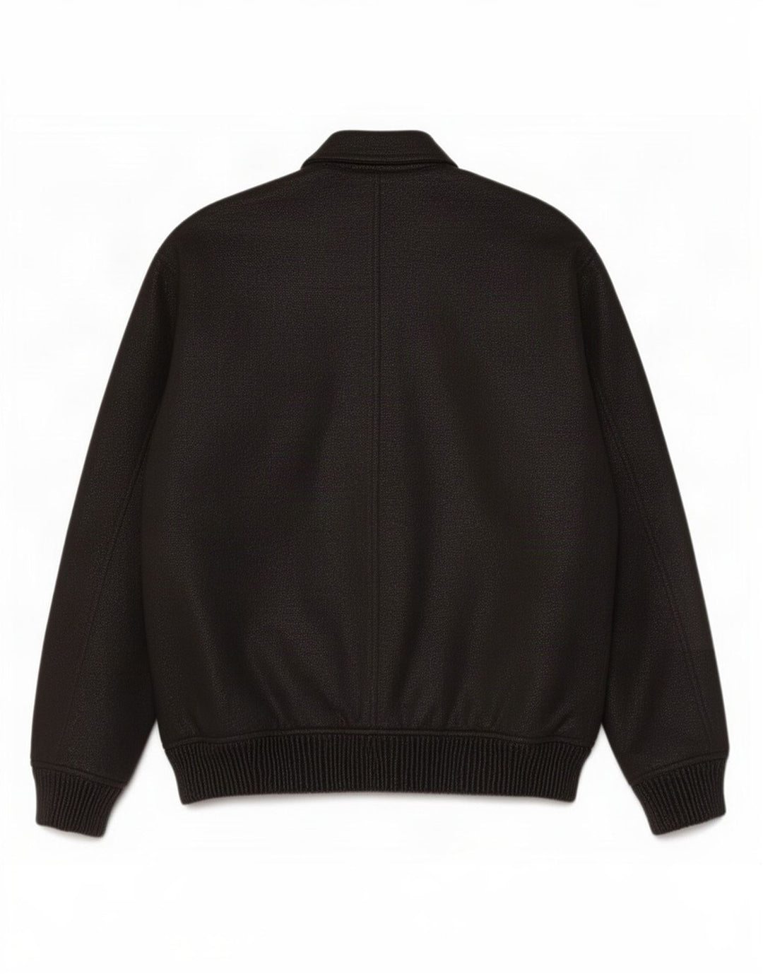 Giubbotto bomber da uomo Zara UK 40 grande poliestere chiazzato nero