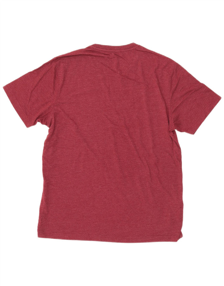 T-shirt grafica da uomo EDDIE BAUER Top in cotone marrone medio medio