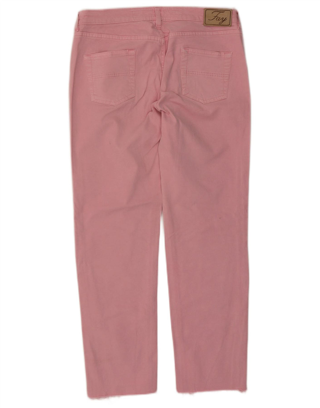 Jeans dritti da donna Fay W31 L27 cotone rosa