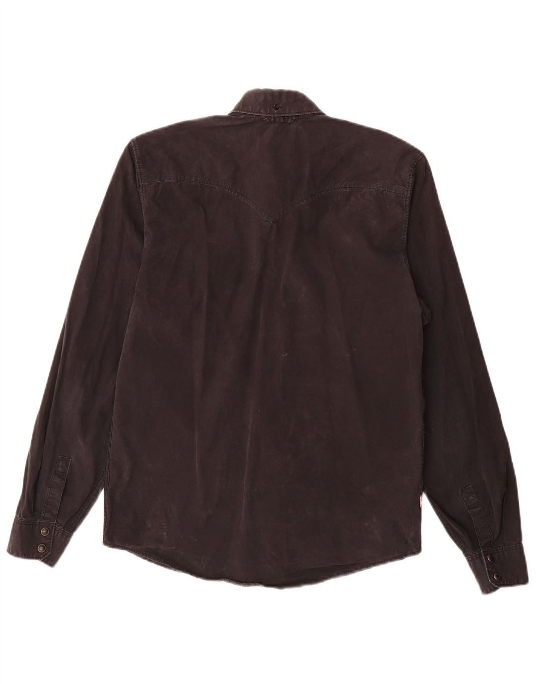 Camicia da uomo Levi Strauss & Co piccola in cotone nero