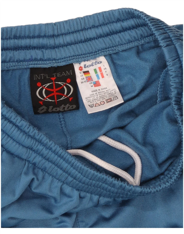 Pantaloni da tuta da uomo Lotto UK 38/40 Poliestere blu medio