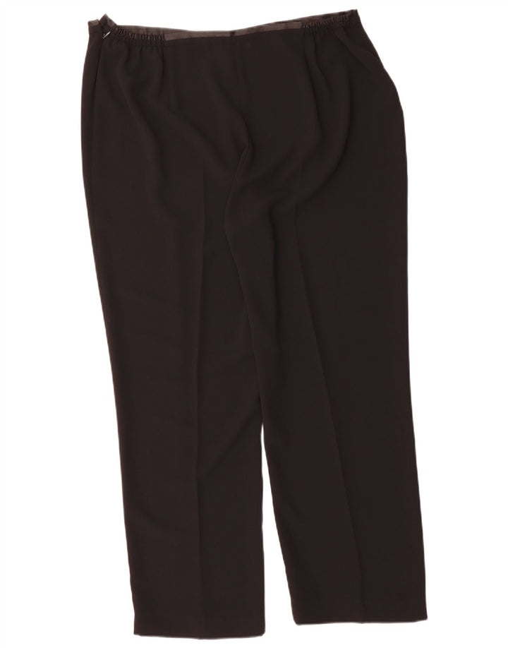 Pantaloni casual dritti da donna JACQUES VERT W36 L30 poliestere nero