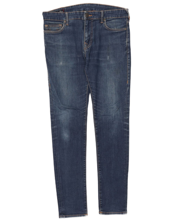 Jeans skinny da uomo True Religion W34 L31 cotone blu