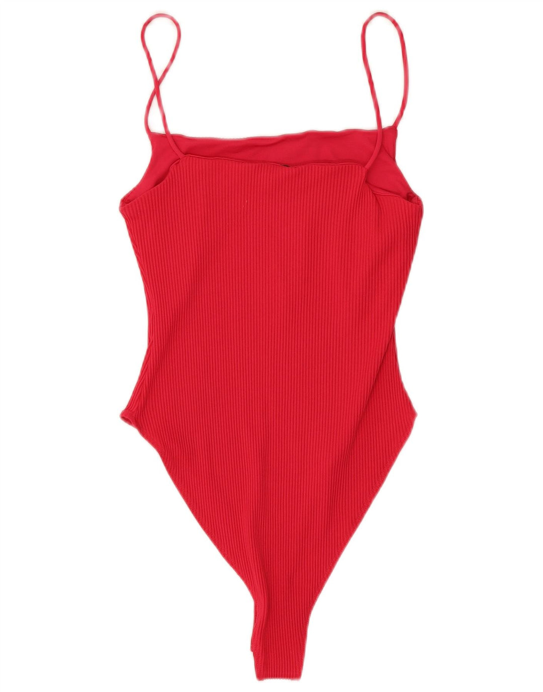 Body Zara da donna UK 12 rosso medio in poliammide