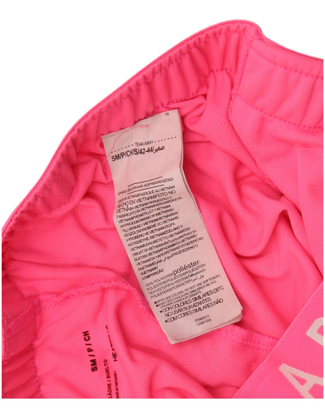 Pantaloncini sportivi grafici da donna UNDER ARMOUR UK 10 Small Pink Colourblock