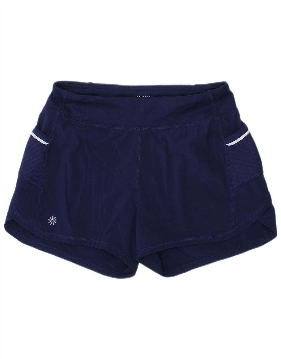 Pantaloncini sportivi per ragazze ATHLETA 11-12 anni, grandi, in poliestere blu navy