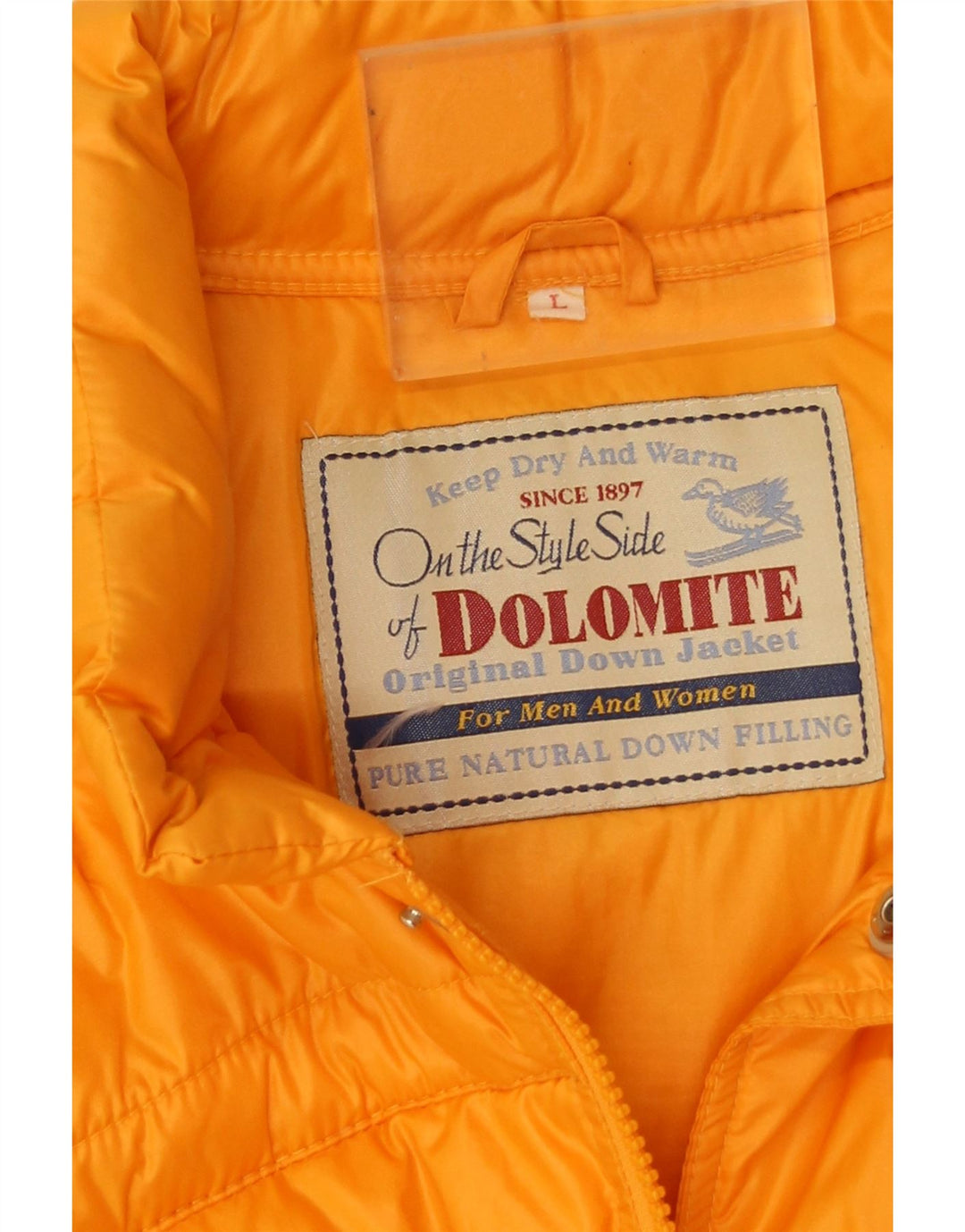 Gilet imbottito da uomo Dolomite UK 40 Large Arancione Nylon