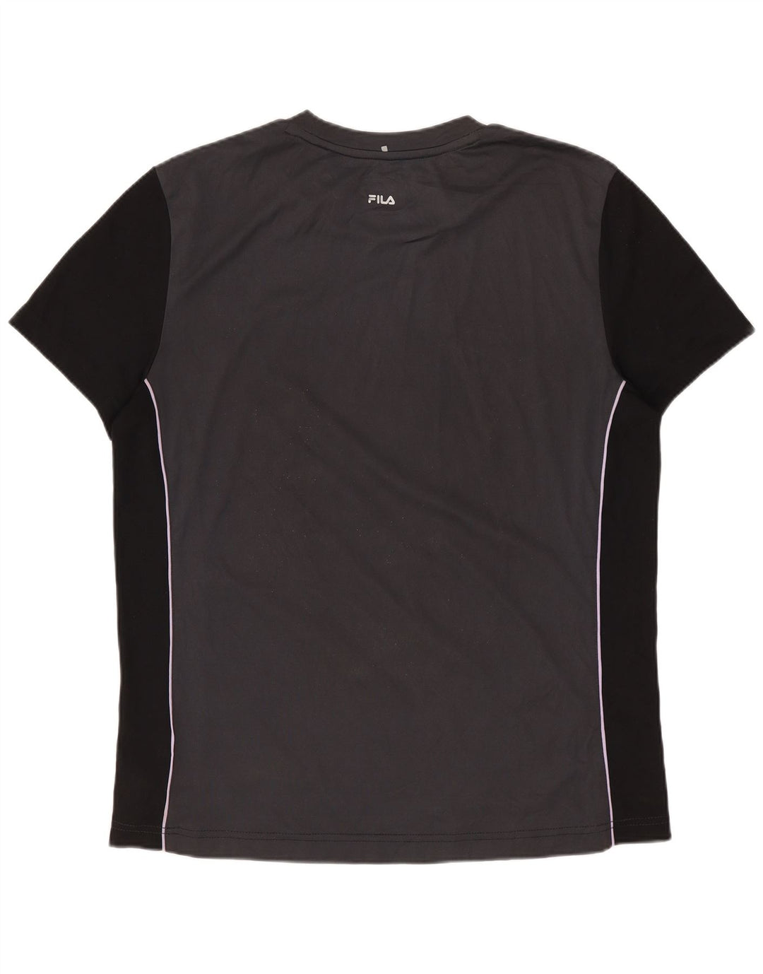 T-shirt da uomo FILA Top IT 48 Poliestere color block grigio medio
