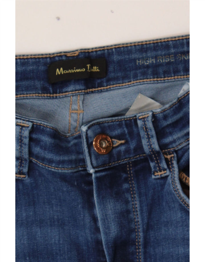 MASSIMO DUTTI Womens High Rise Skinny Jeans EU 40 Medium W30 L30 Blue Vintage Massimo Dutti and Second-Hand Massimo Dutti from Messina Hembry 