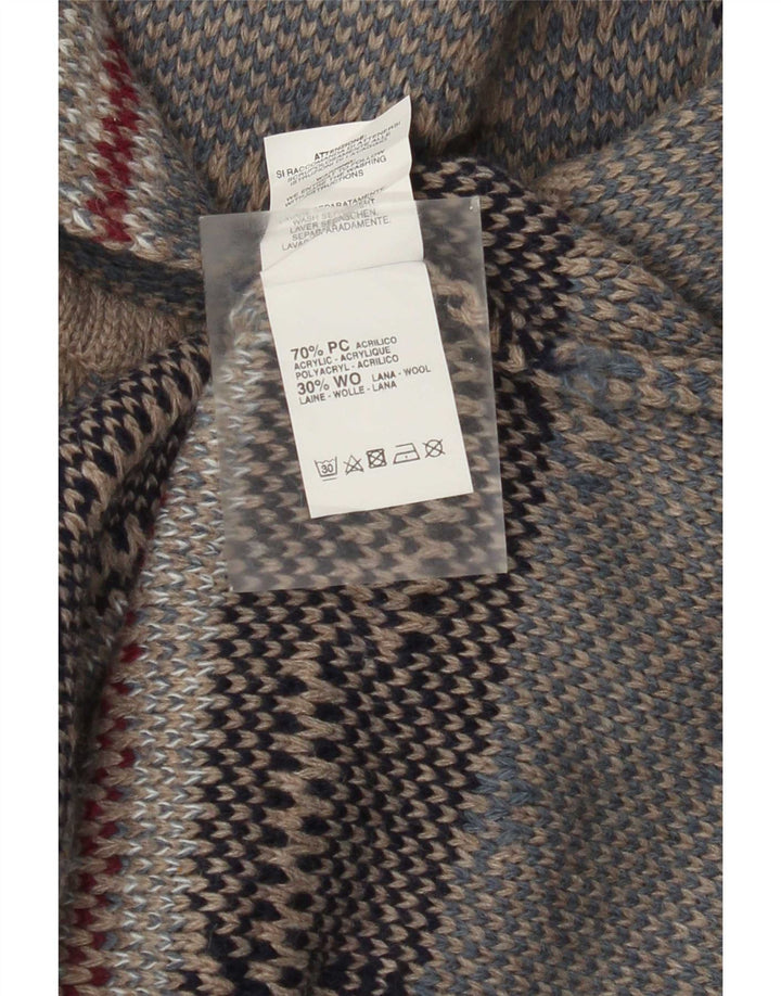 Maglione cardigan lungo da donna Carrera taglia unica multicolore azteco