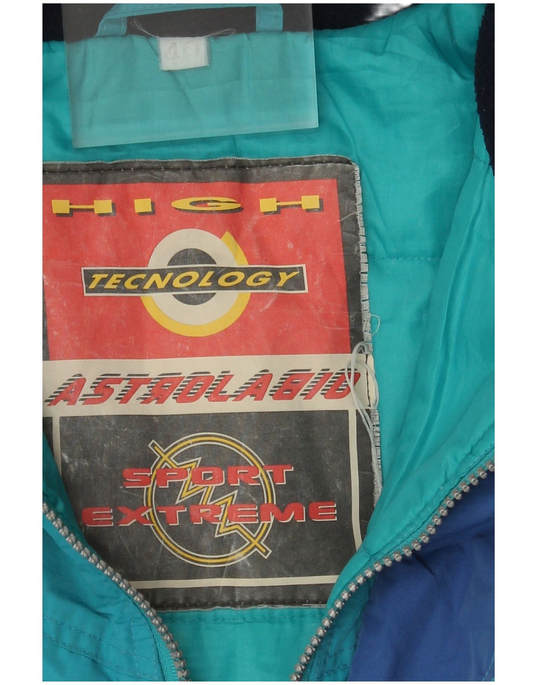 Giacca da sci da uomo Astrolabio UK 40 Large Blu Colourblock