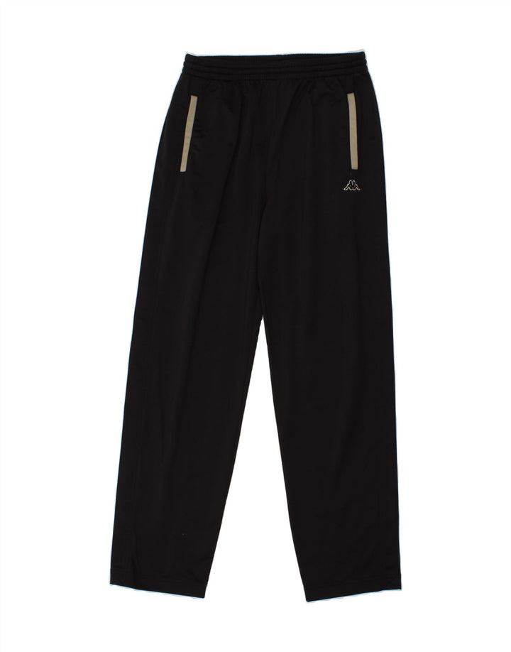 KAPPA Mens Tracksuit Trousers Large Black Vintage Kappa and Second-Hand Kappa from Messina Hembry 