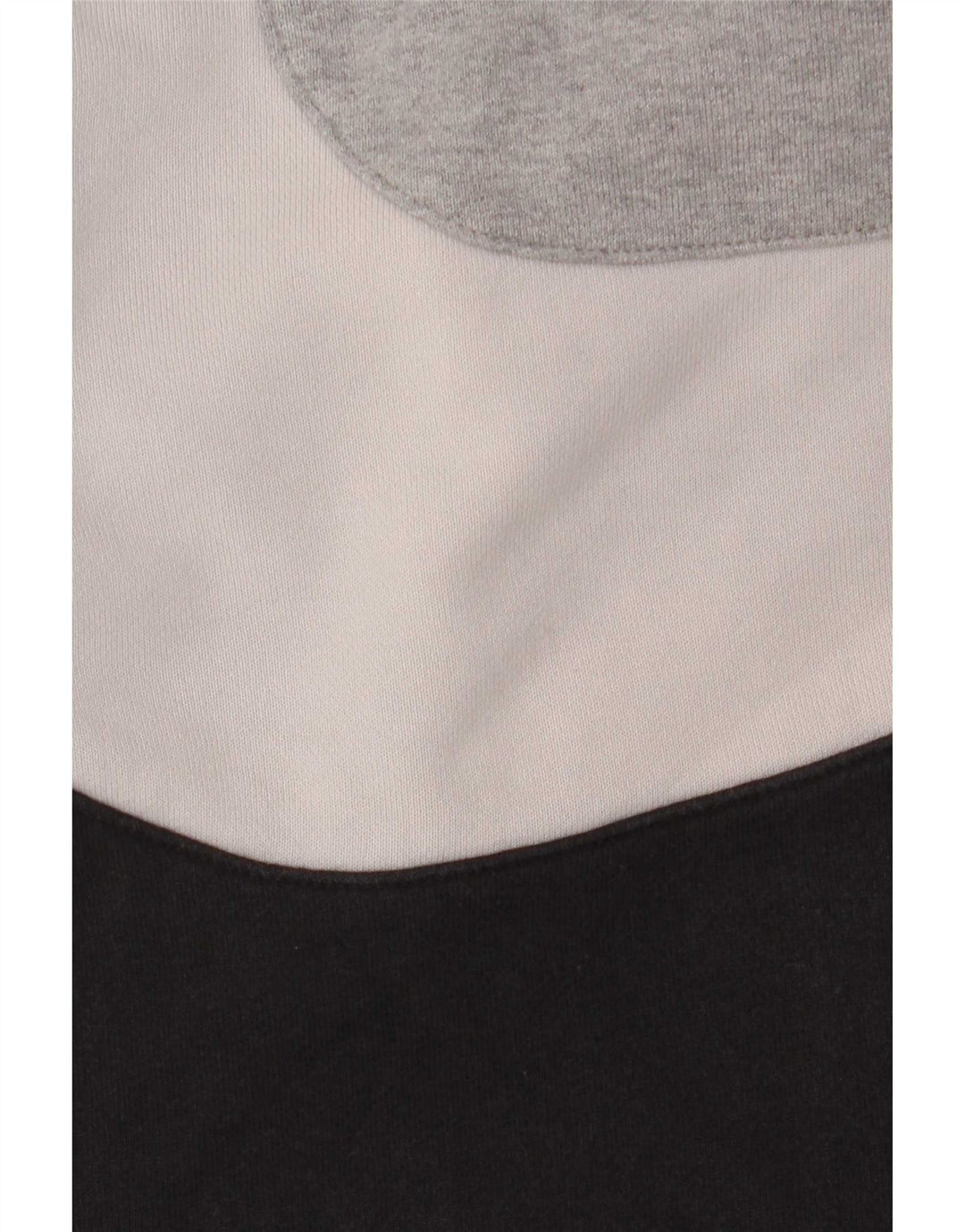 Felpa con grafica Nike da uomo, piccola, in cotone color block nero