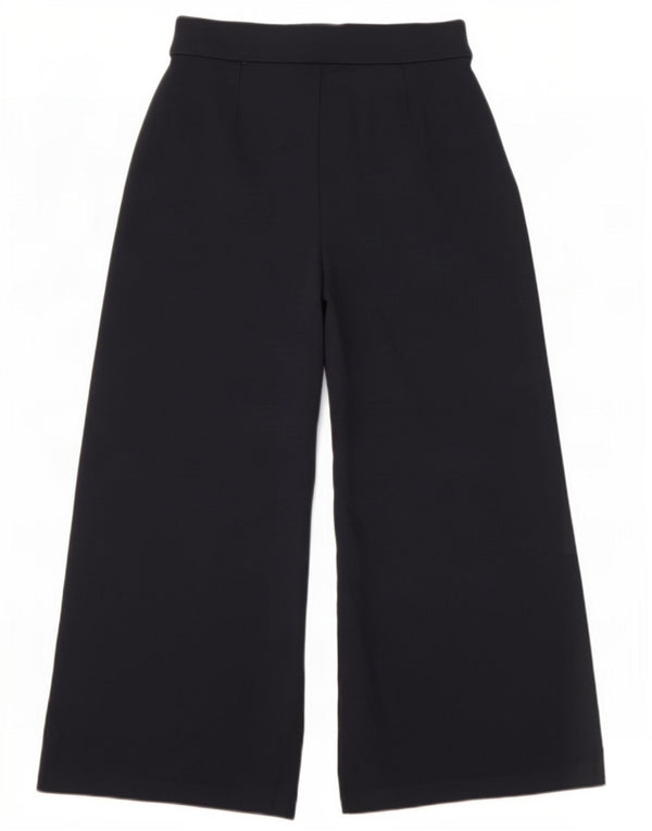 Pantaloni casual da donna Marks & Spencer UK 8 piccoli W26 L26 blu navy