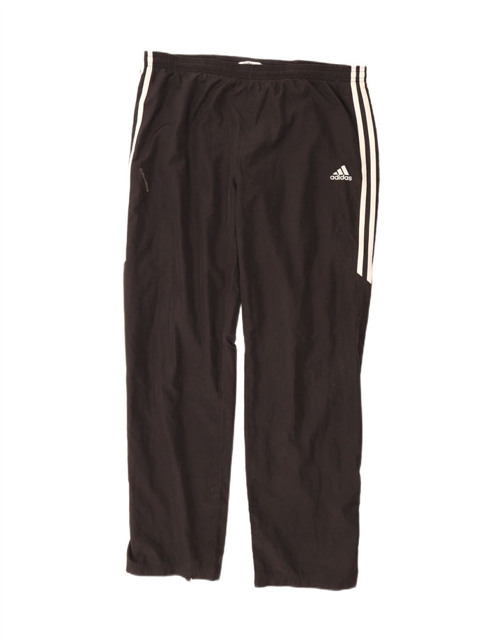 ADIDAS Mens Clima 365 Tracksuit Trousers Large  Black Polyester Vintage Adidas and Second-Hand Adidas from Messina Hembry 