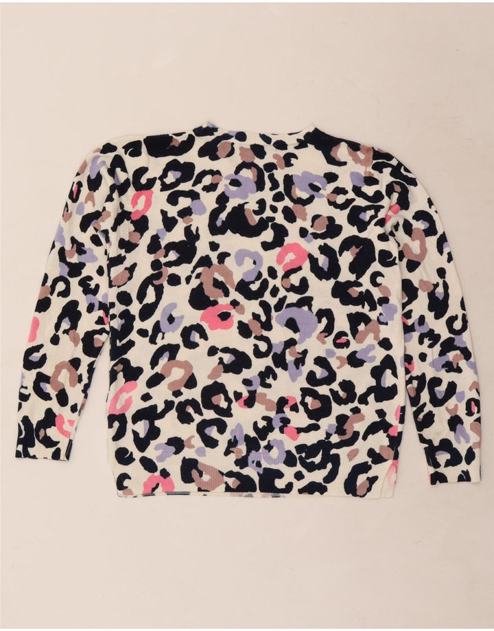 Maglione maglione girocollo da donna Marks & Spencer UK 12 Beige medio