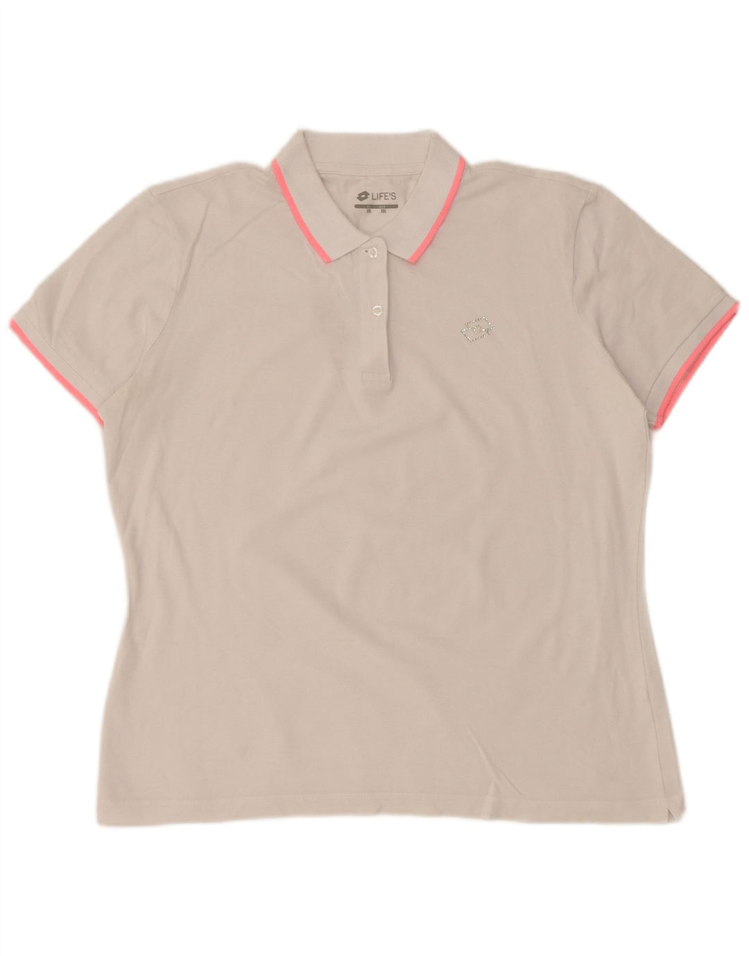 Polo da donna LOTTO UK 20 2XL Bianca