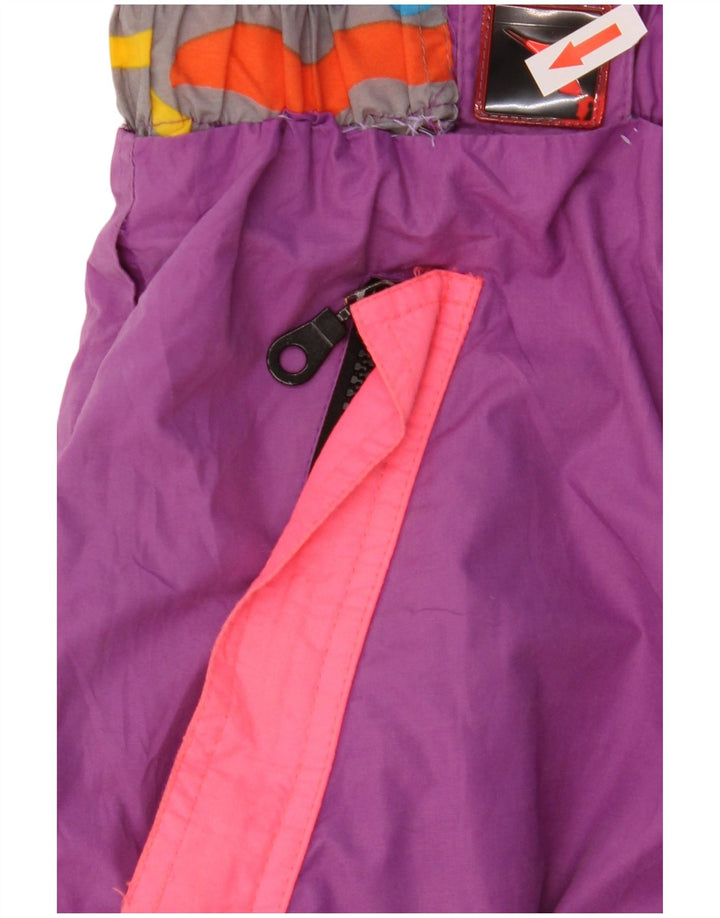 Tuta da sci oversize con cappuccio da donna Diadora UK 14 poliestere viola medio