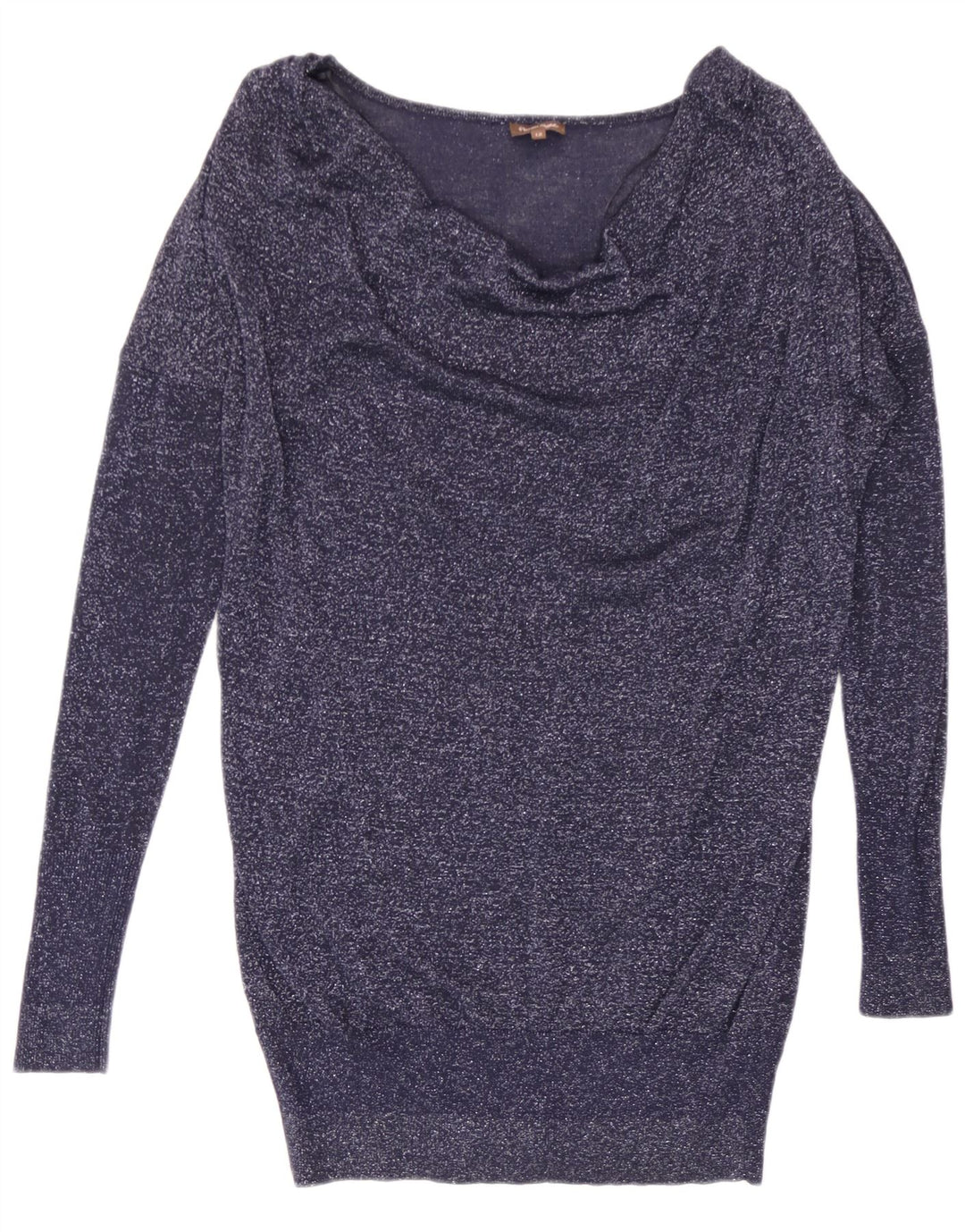 Maglione da donna con scollo a barca Phase Eight UK 12 Viscosa blu navy medio