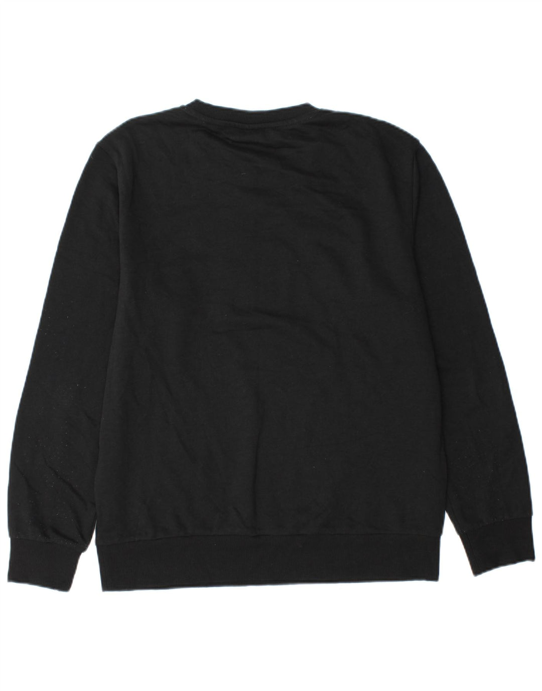 Jack & Jones Felpa grafica da uomo Maglione grande cotone nero