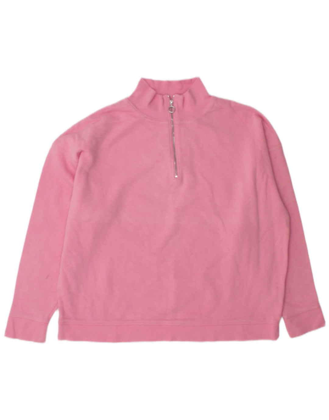Felpa oversize da donna Marks & Spencer UK 14 grande rosa