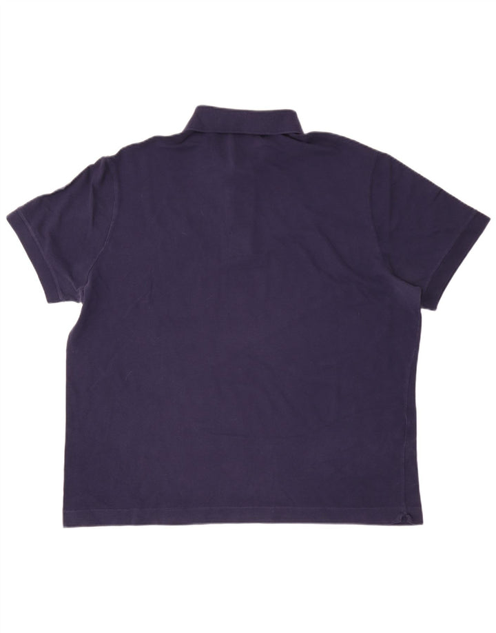 Polo da uomo Lacoste taglia 7 2XL blu navy