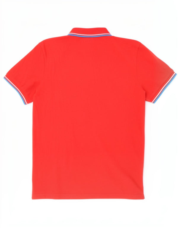 Polo Diadora Uomo Large Rossa In Cotone