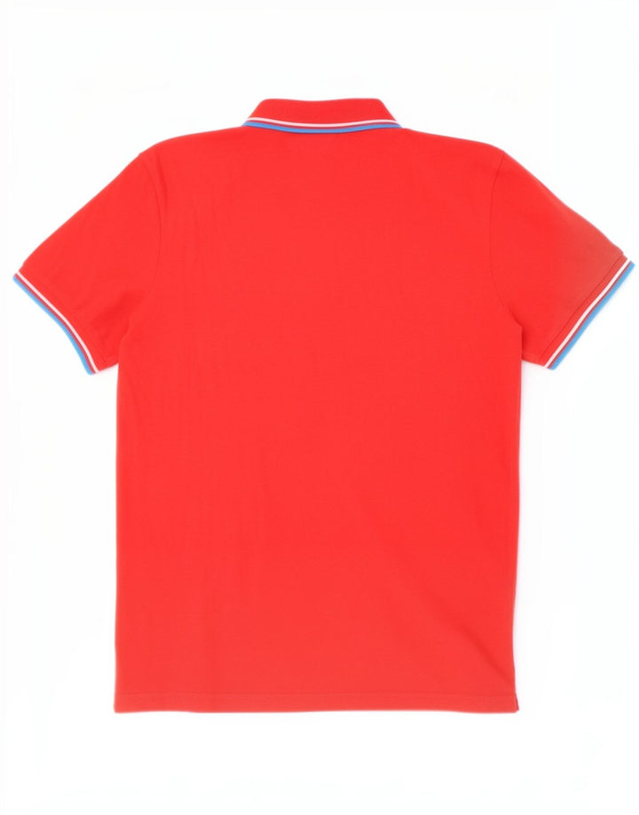 Polo Diadora Uomo Large Rossa In Cotone