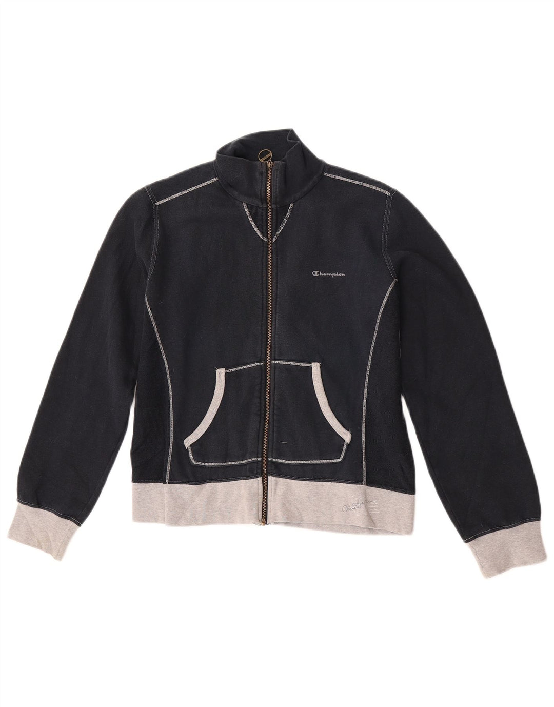 Giacca da tuta da donna Champion UK 14 Medium Blu Navy