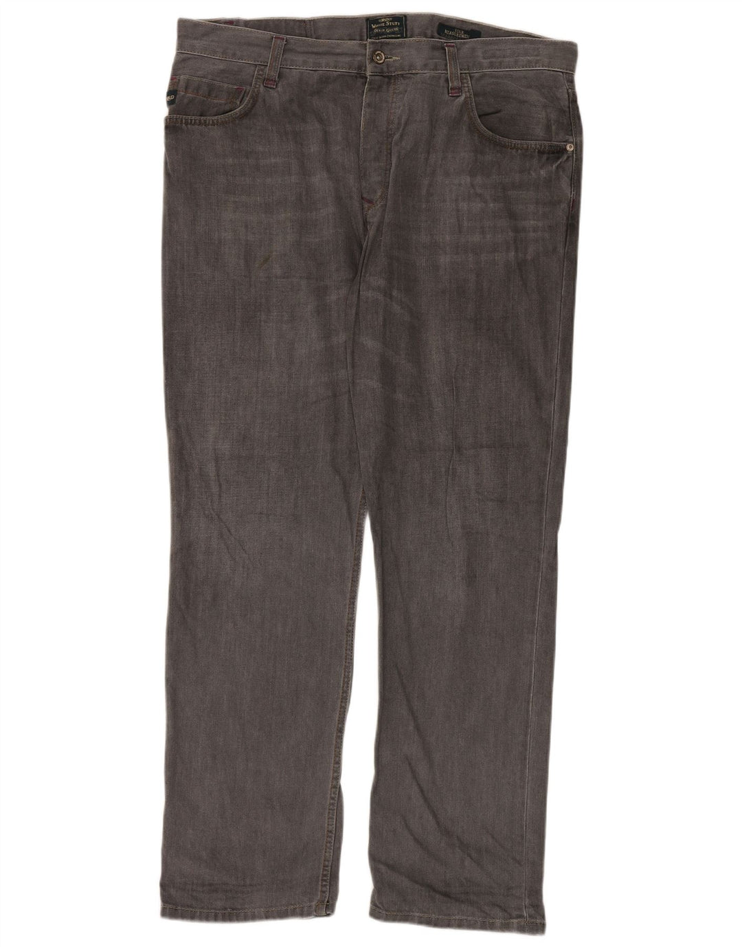 Jeans dritti da uomo White Stuff W38 L32 cotone grigio