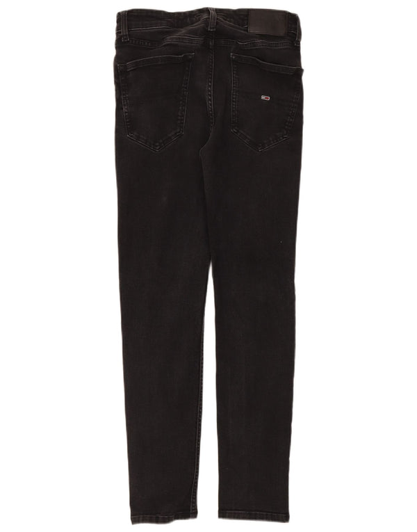 Tommy Hilfiger Jeans skinny da uomo W30 L30 cotone nero
