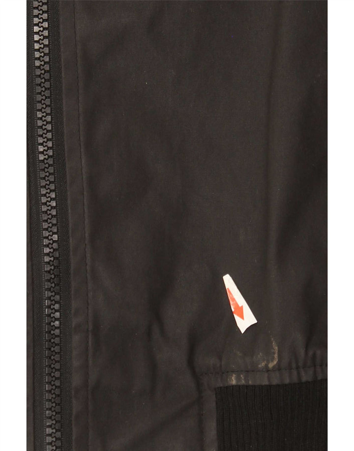 Giubbotto bomber da uomo Superdry UK 38 cotone nero medio