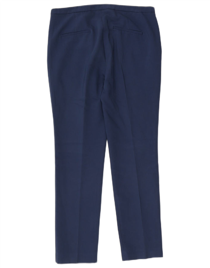 Pantaloni chino slim da donna Zara grandi W30 L27 blu