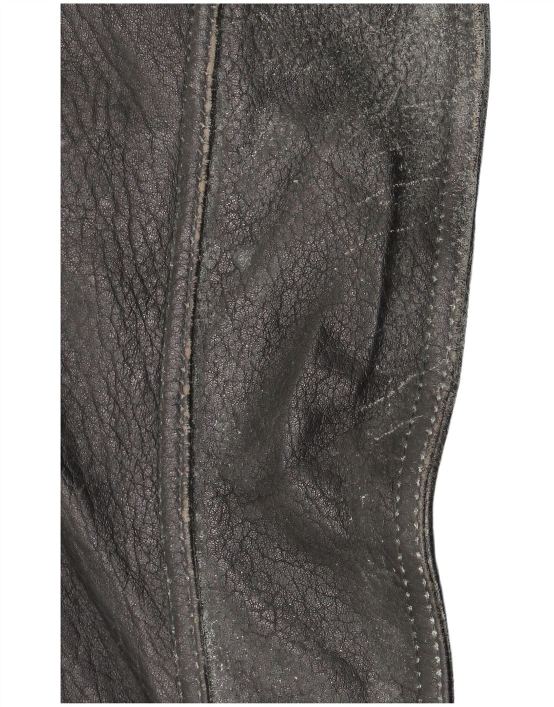 Giacca da motociclista in pelle da uomo Clout UK 42 XL Pelle nera