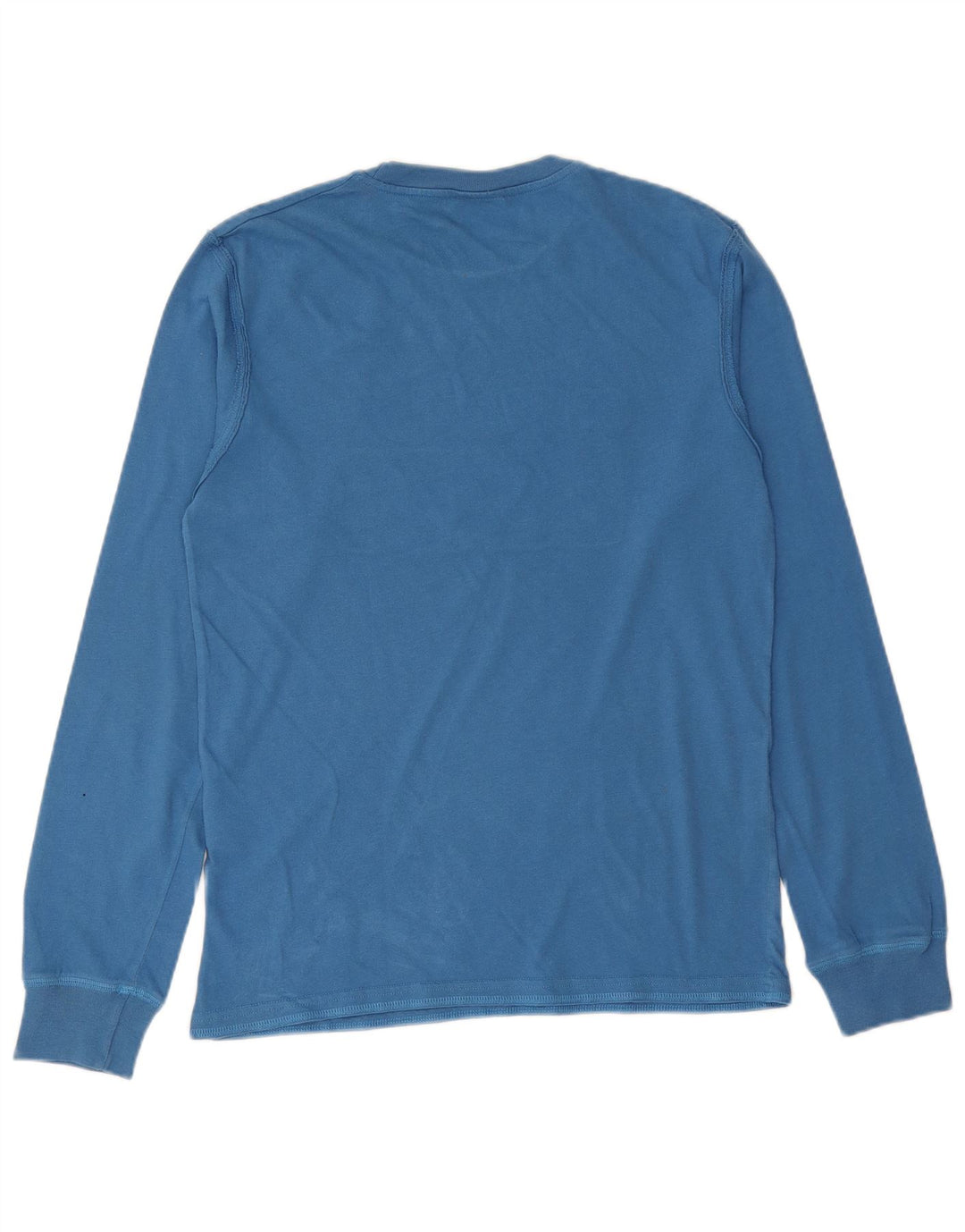 LEVI'S Top grafico da uomo a maniche lunghe in cotone blu medio