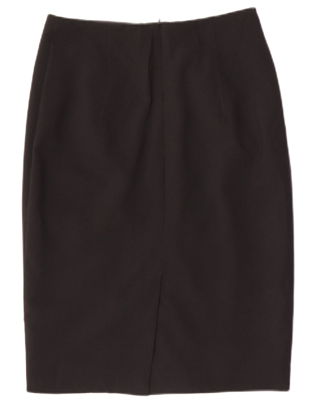 Gonna a tubino da donna Marks & Spencer UK 8 piccola W28 poliestere nero